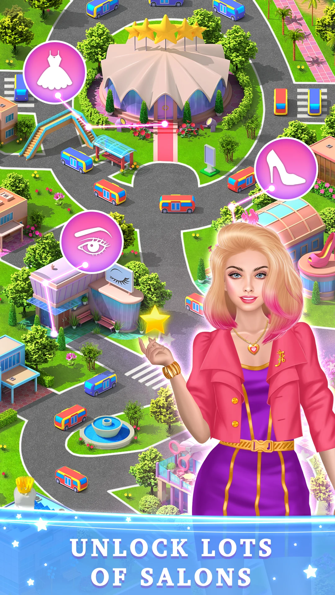 BFF Makeover - Spa & Dress Up screenshot